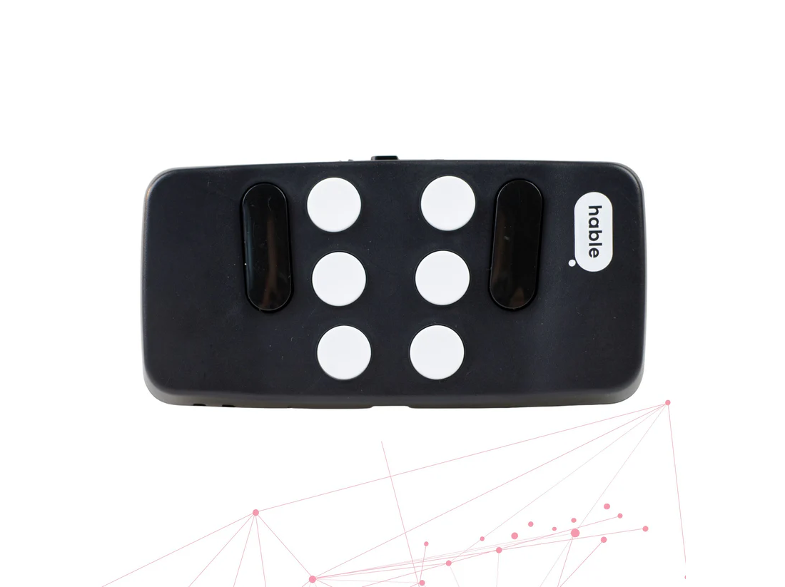 imagen dispositivo Teclado Braille Hable One