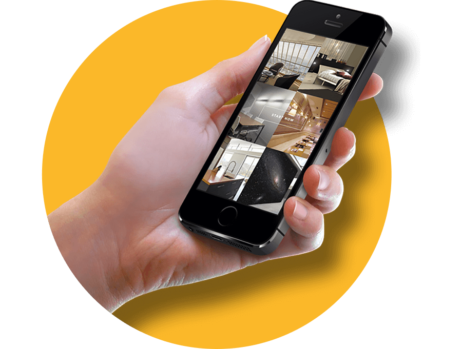 imagen de una mano portanto un teléfono móvil